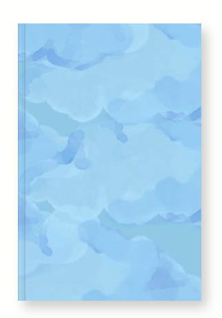 Cloud Blue Bullet Journal